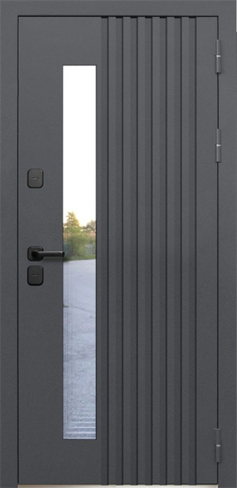 Дверь Luxor Termo Рейка стеклопакет 2328