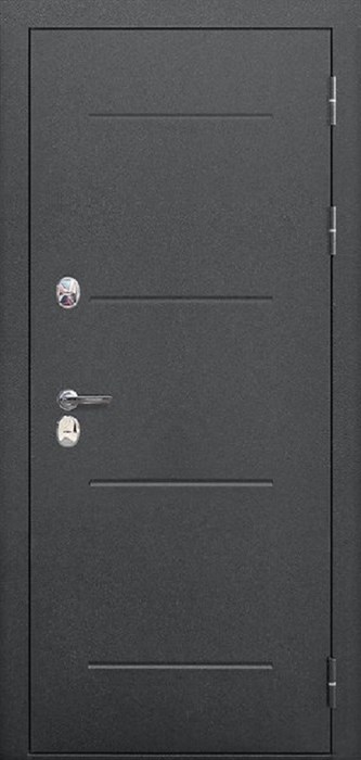 Термо Дверь 11 см ISOTERMA Серебро Лиственница беж 1740